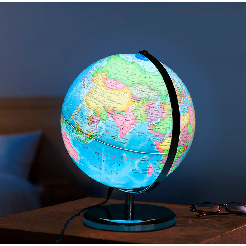 Illuminated World Globe Decor LED Light Brands