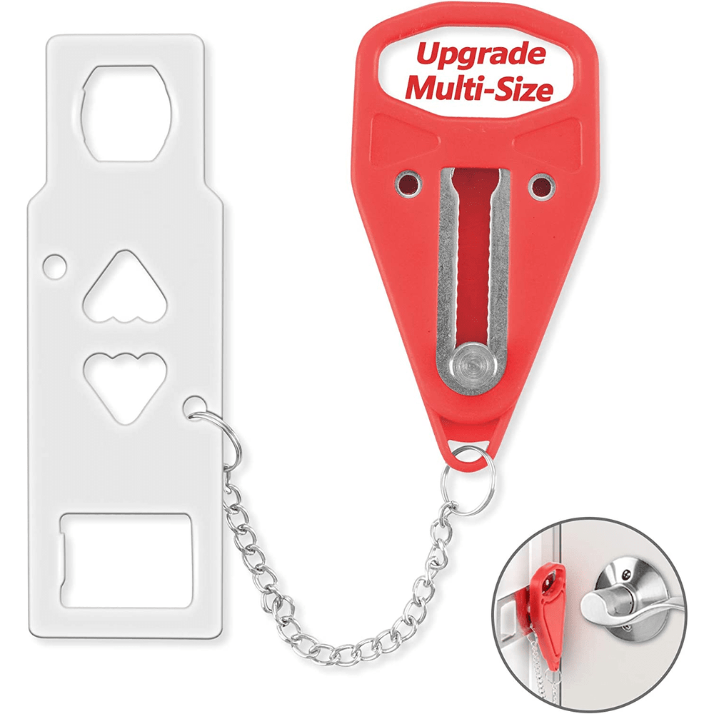 Portable door sales locks for hotels