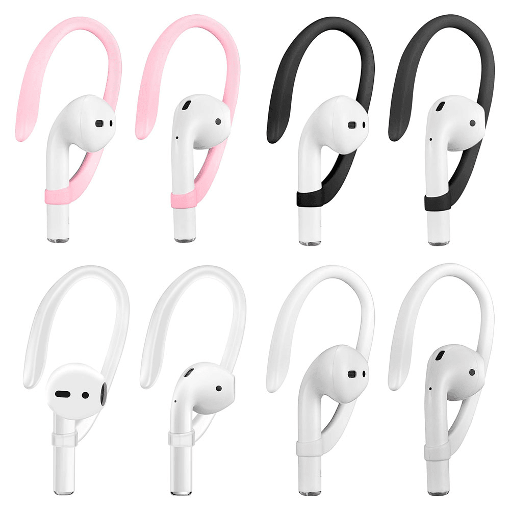 4pk Anti Slip Sports Ear Hooks Compatible with AirPods Brands