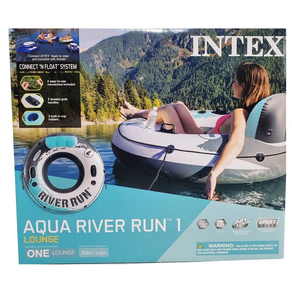 Intex river run clearance 1 weight limit