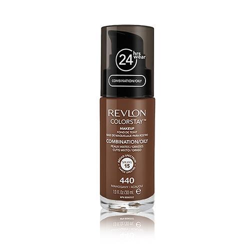 Revlon Colorstay Combination/Oily Skin Makeup Foundation Natural Finish - 440 Mahogany