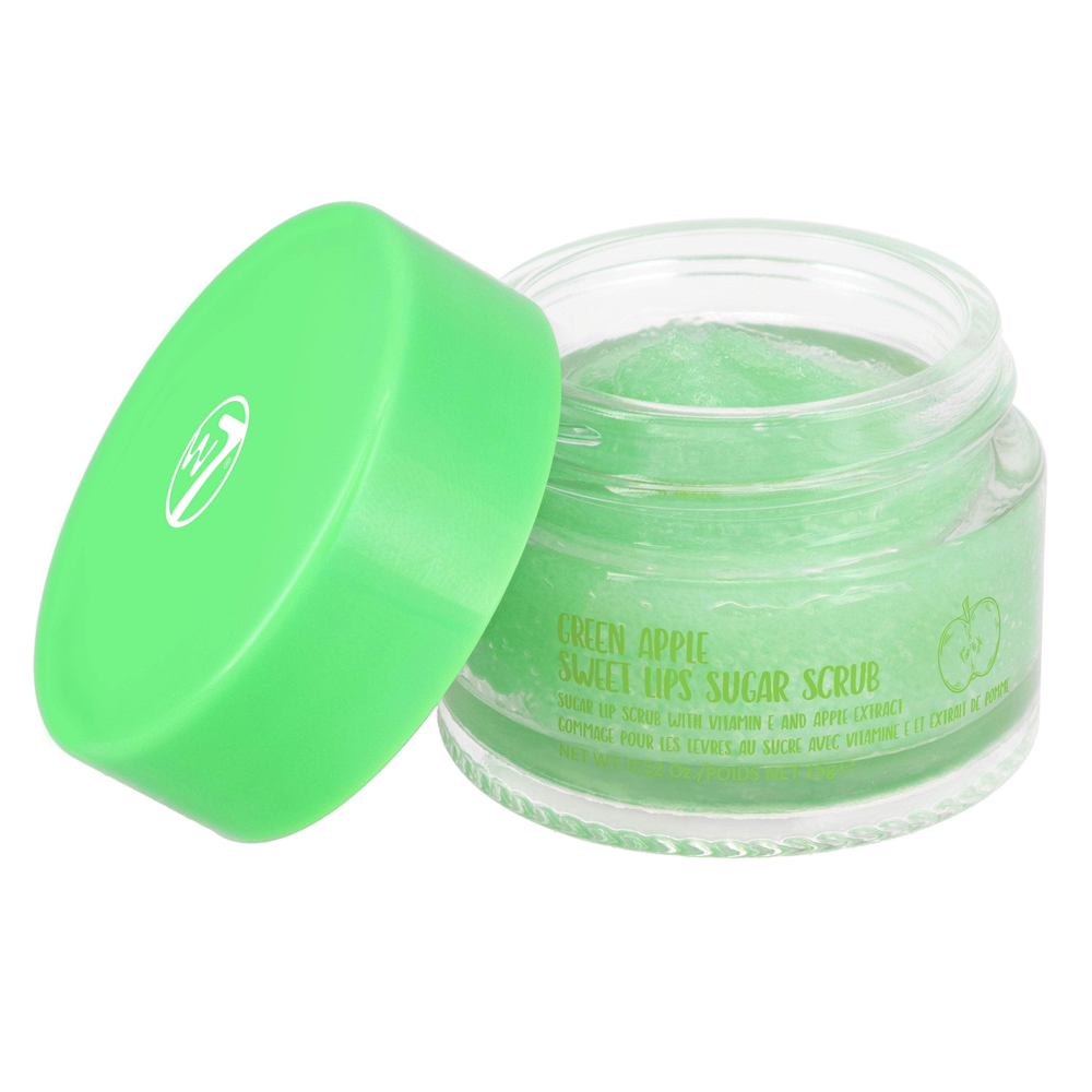 W7 SWEET LIPS Sugar Scrub - Green Apple