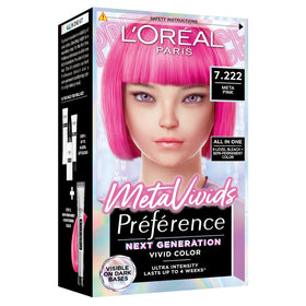 L'Oréal Paris MetaVivids Préférence Semi Permanent Hair Colour - 7.222 Meta Pink