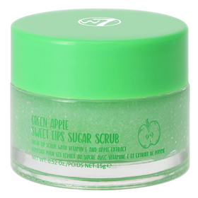 W7 SWEET LIPS Sugar Scrub - Green Apple