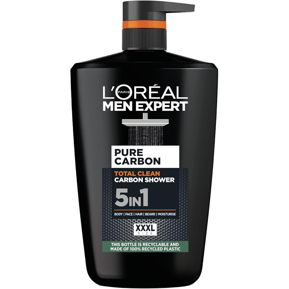 L'Oréal Paris MEN EXPERT Pure Carbon Total Clean Shower Gel 1L