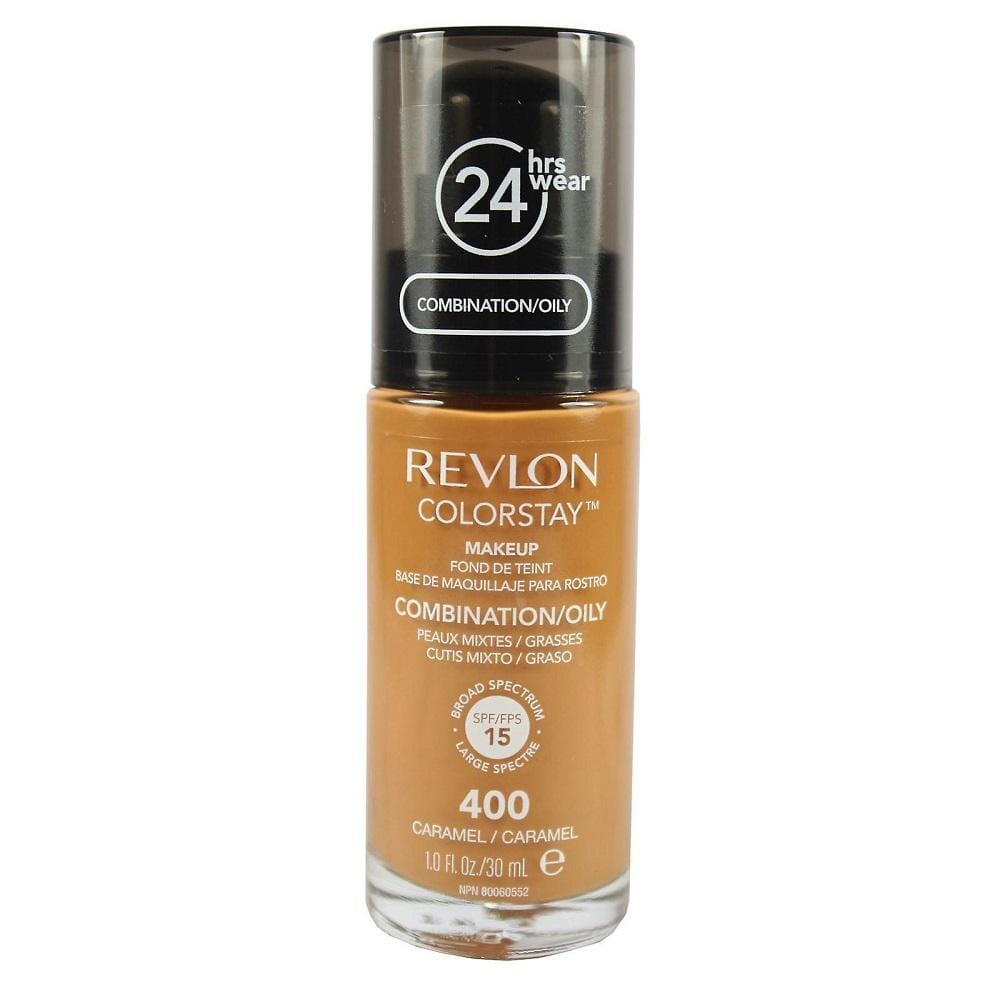 Revlon Colorstay Combination/Oily Skin Makeup Foundation Natural Finish - 400 Caramel