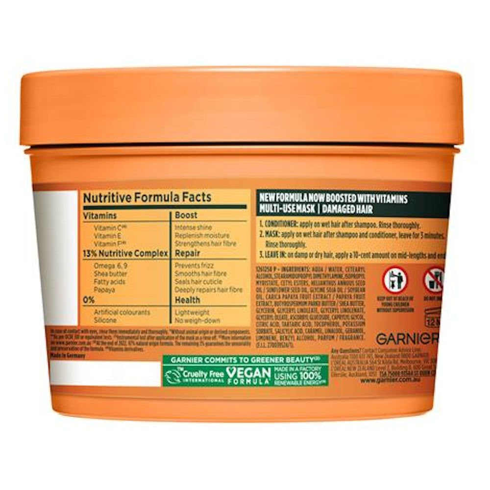 Garnier FRUCTIS Hair Food Repairing Papaya 390mL