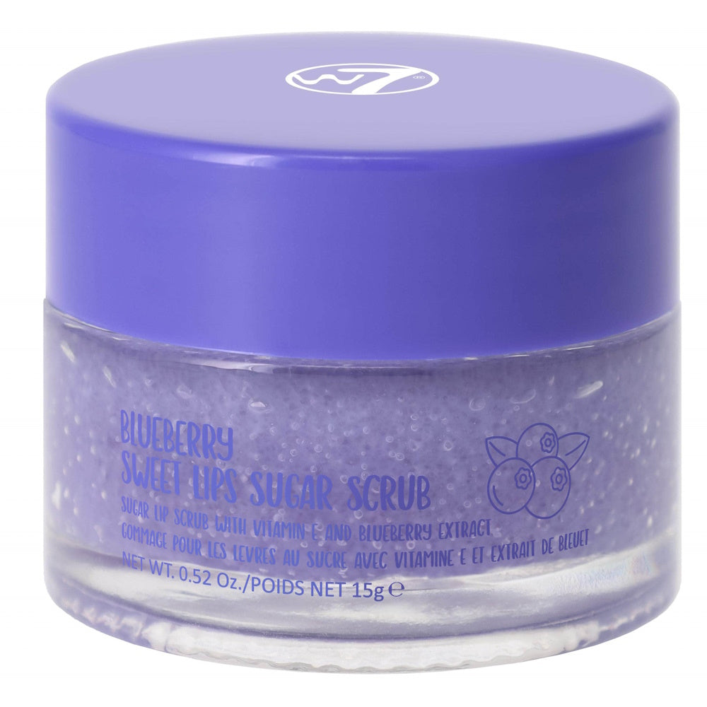 W7 SWEET LIPS Sugar Scrub - Blueberry