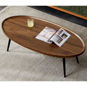 Oval Coffee Table - 80cm