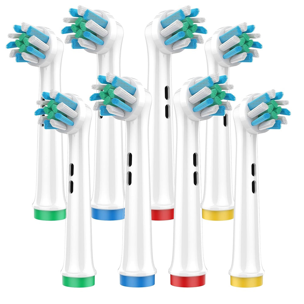 8 pcs. Brush Heads for Oral B - Plaque Removal