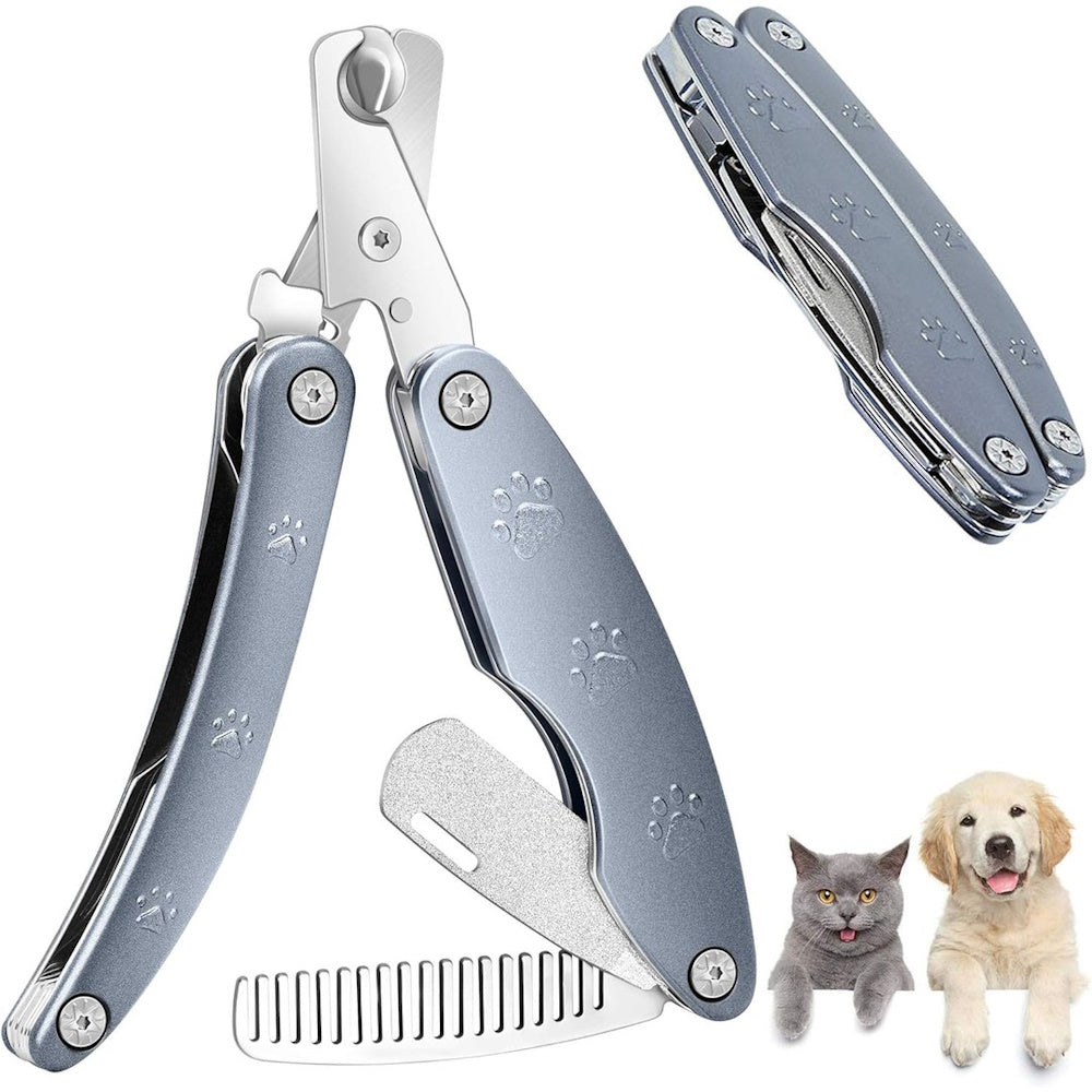 3in1 Foldable Dog Nail Clippers