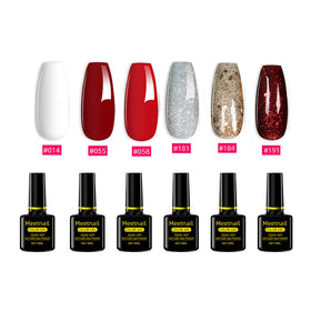 6 pcs. Gel Nail Polish Set