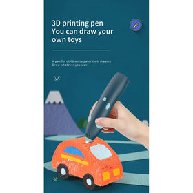 3D Pen Low-Temperature Printing Set - Purple