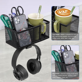 3in1 Clip-On Desk Organizer