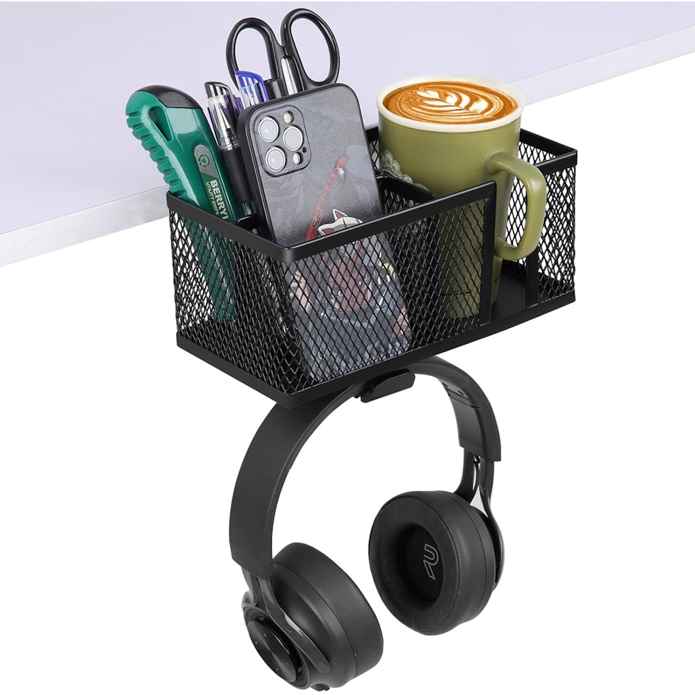 3in1 Clip-On Desk Organizer