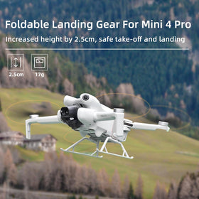 Landing Gear Compatible with DJI Mini 4 Pro - Gray