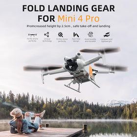 Landing Gear Compatible with DJI Mini 4 Pro - Orange