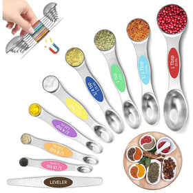 Set of 9 Dual-Sided Stackable Spoon