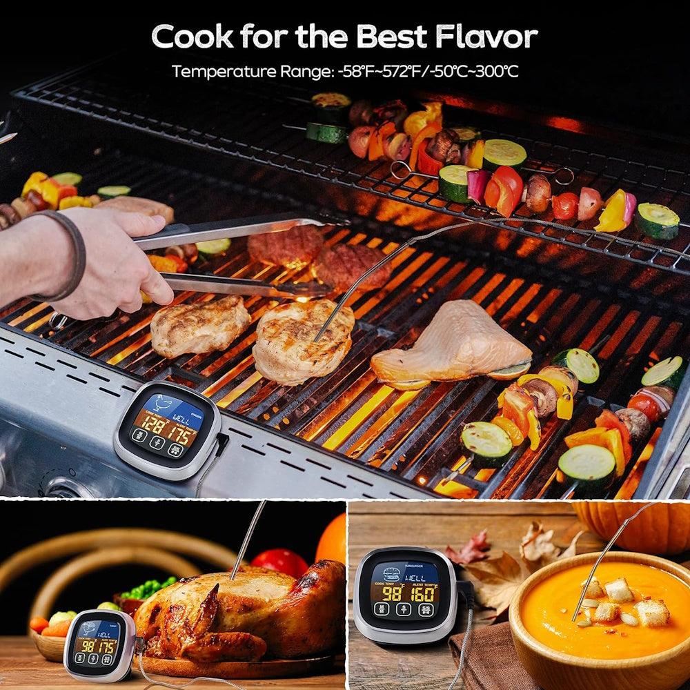 Touchscreen Meat Thermometer