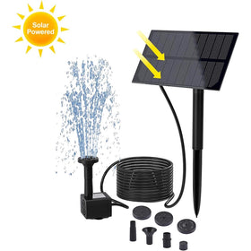 2.5W Solar Water Fountain Pump Kit