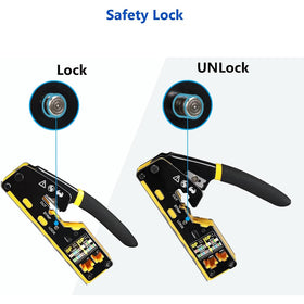 Multi-Functional RJ45 Ethernet Crimping Tool Kit