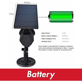 Solar Landscape Laser Projector Light