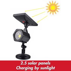 Solar Landscape Laser Projector Light