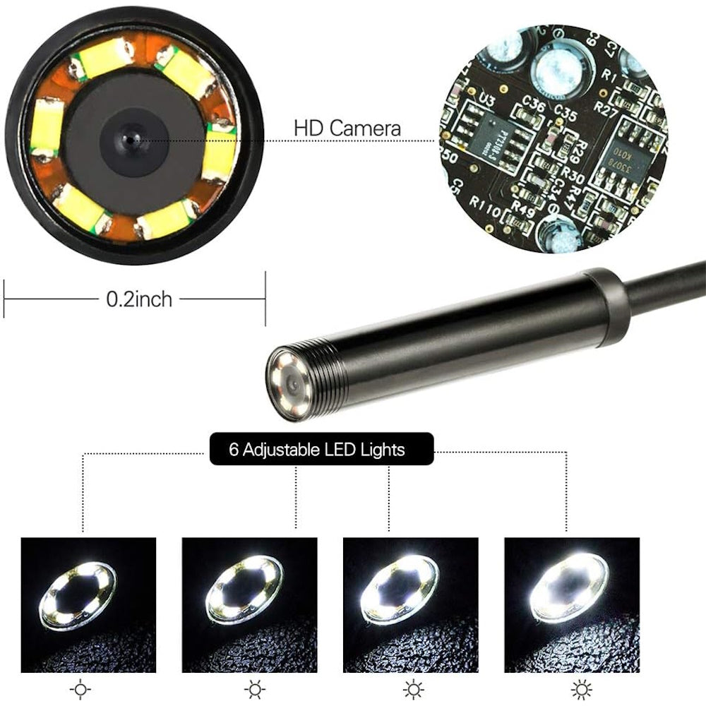 Endoscope Camera with Light