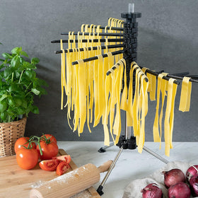 Rotating Pasta Drying Rack with 14 Rods