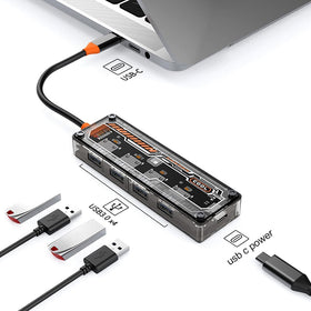 USB C Adapter Docking Station - 4 Ports