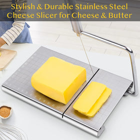 Stainless Steel Cheese and Butter Slicer