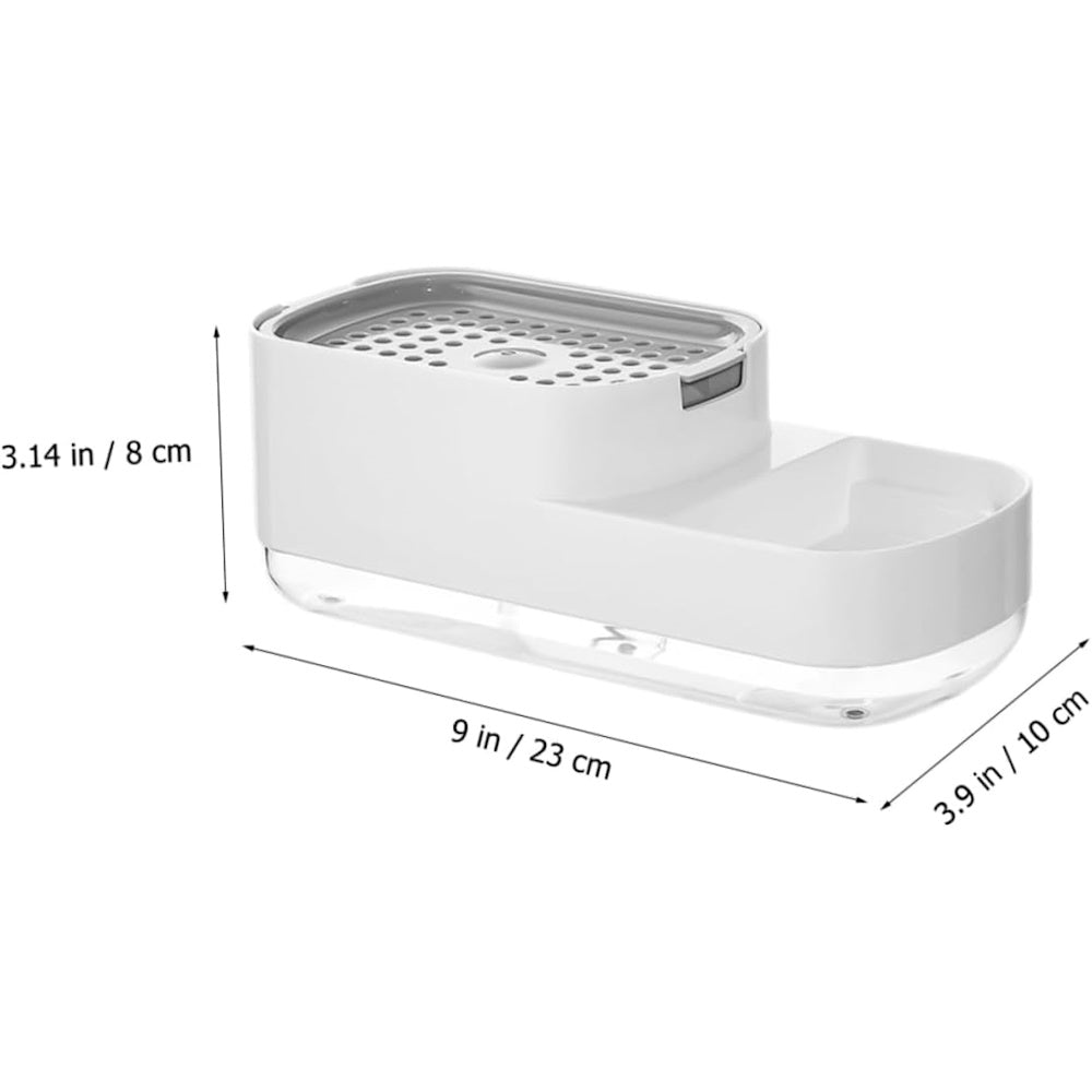 Kitchen Sink Organizer with Soap Dispenser