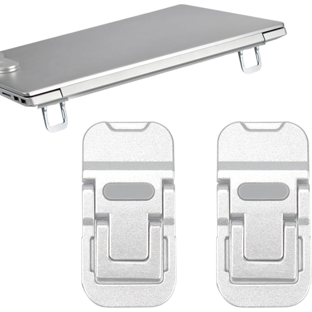 2 pcs. Zinc Alloy Mini Foldable Laptop Stand