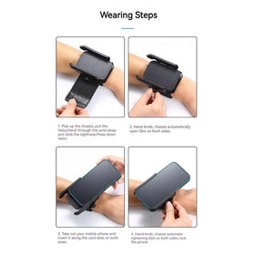 Wrist and Arm Phone Holder for Running Fitness