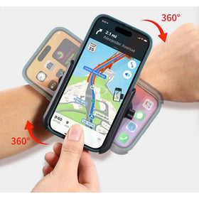 Wrist and Arm Phone Holder for Running Fitness