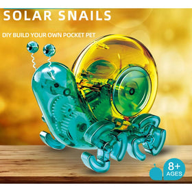 Solar Power Building Kit DIY Toys - Snail