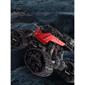 4 Wheel Drive Off-Road RC Car Rock Crawler - Red