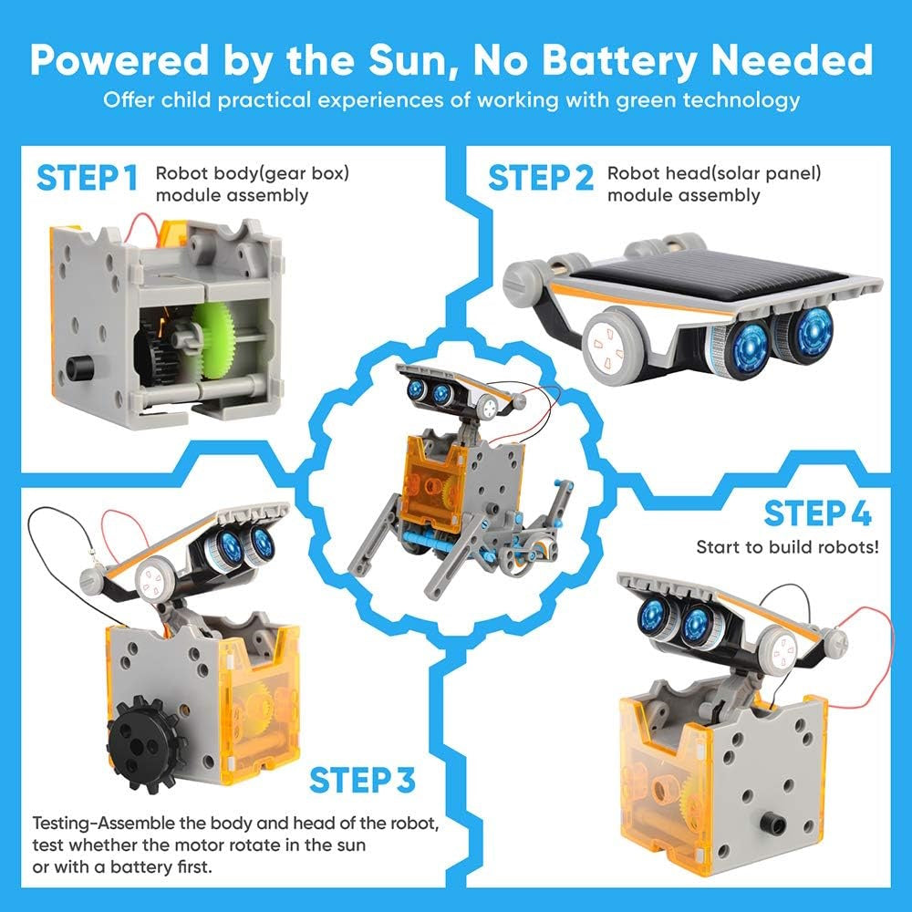 STEM 13in1 Solar Robot Toy