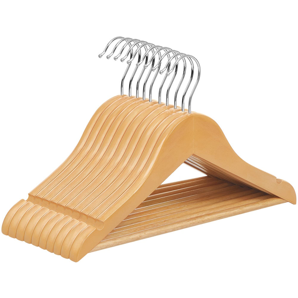 10-pack Wooden Hangers