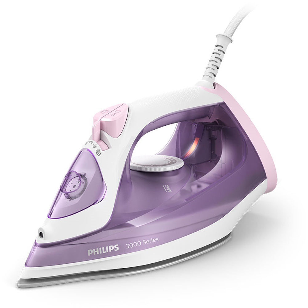 Philips 3000 Series Steam Iron DST3010/39 - Purple/Pink