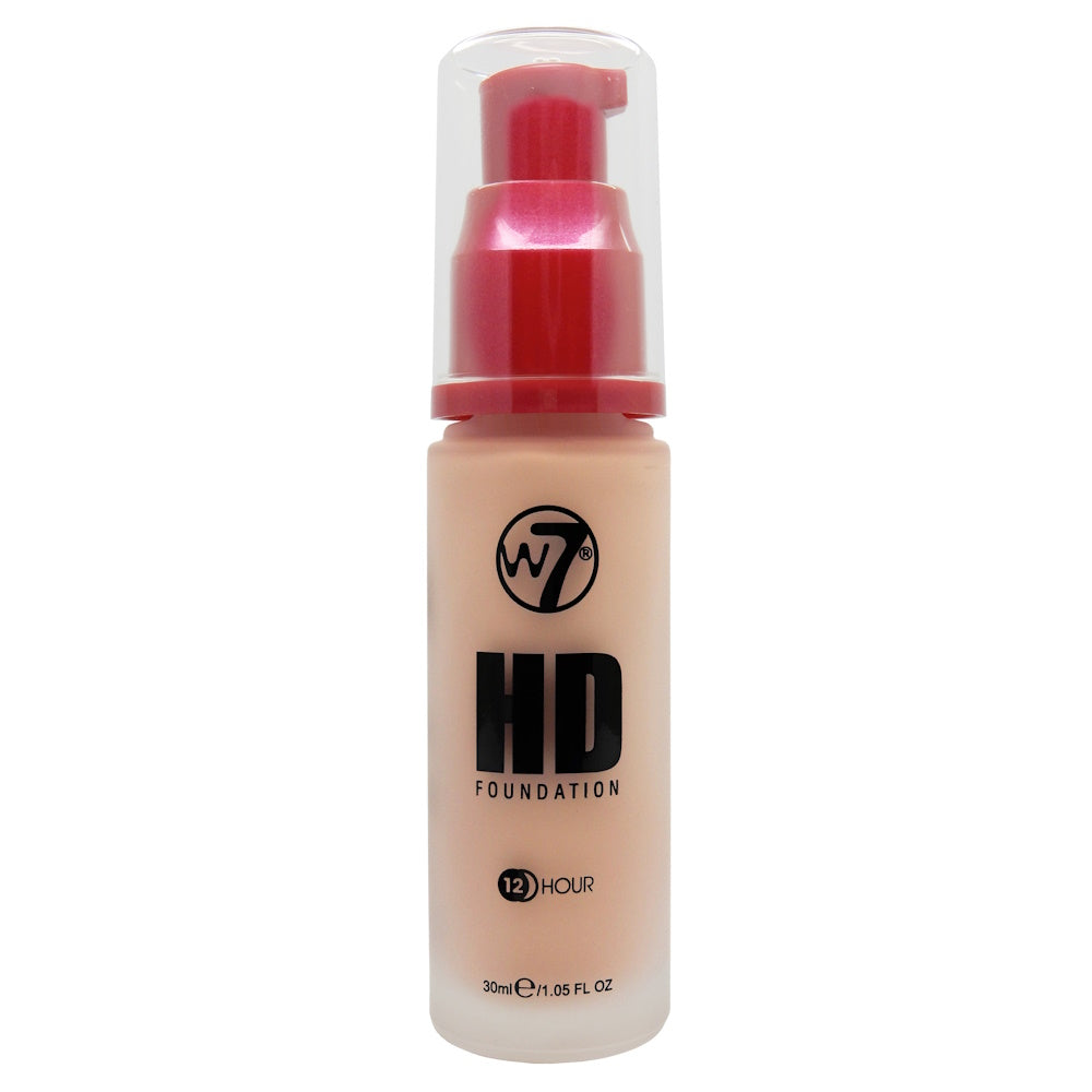 W7 HD Foundation - Natural Beige