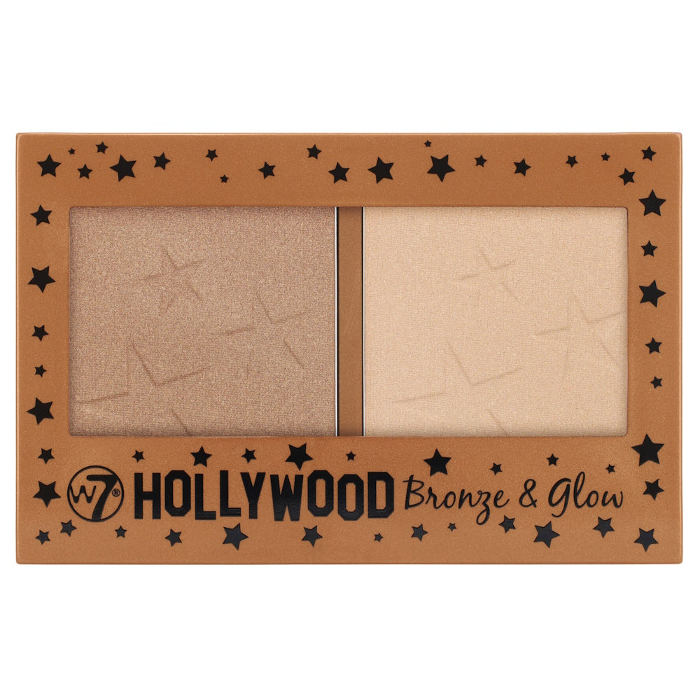 W7 Hollywood Bronze & Glow Duo Compact