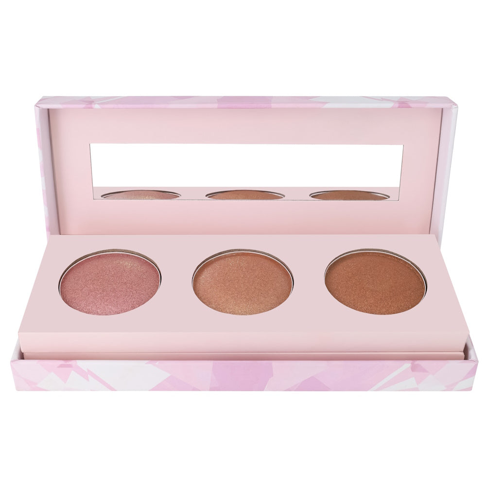 W7 JEWEL EXPLOSION Double Sided Eyeshadow & Highlighter Palette