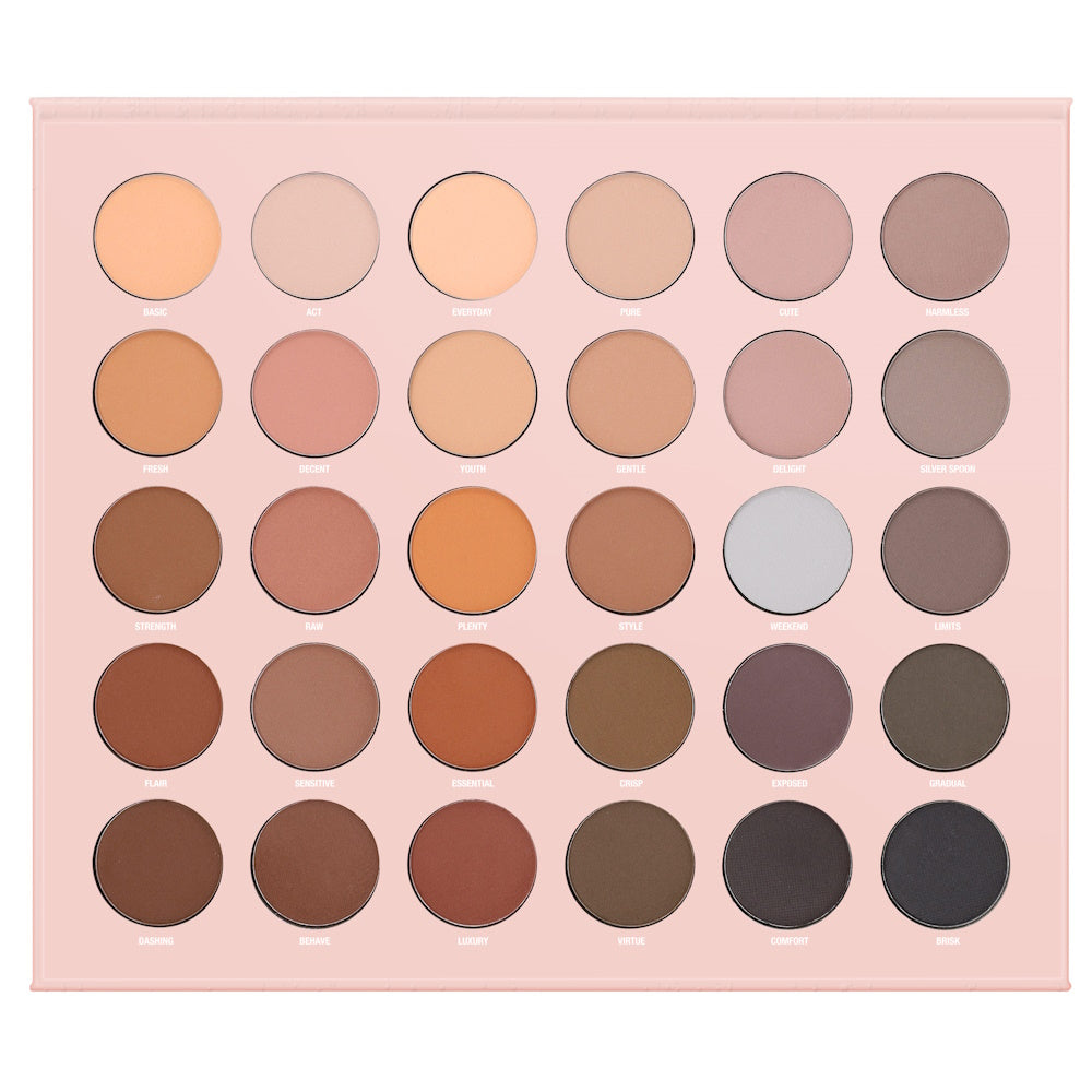 W7 Just MATTES Pressed Pigments Eye Palette