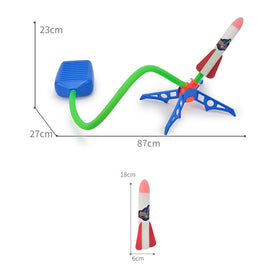 Kids' Foam Rocket Launcher Toy