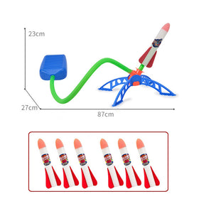 Kids' Foam Rocket Launcher Toy