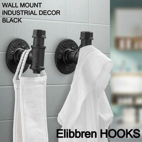 2-pack Vintage Bathroom Robe and Towel Wall Hooks