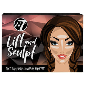 W7 Lift & Sculpt Face Shaping Contour Palette