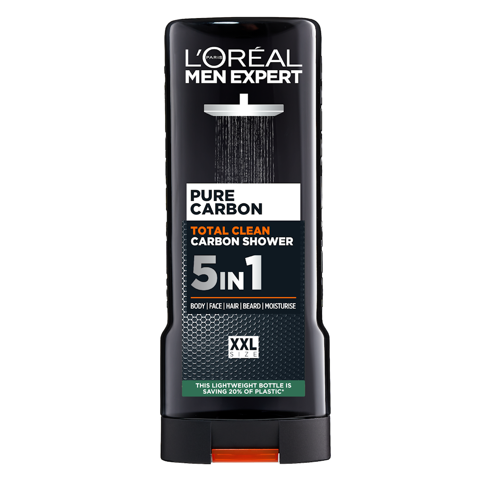 L'Oréal Paris MEN EXPERT Pure Carbon Total Clean Shower Gel 400mL