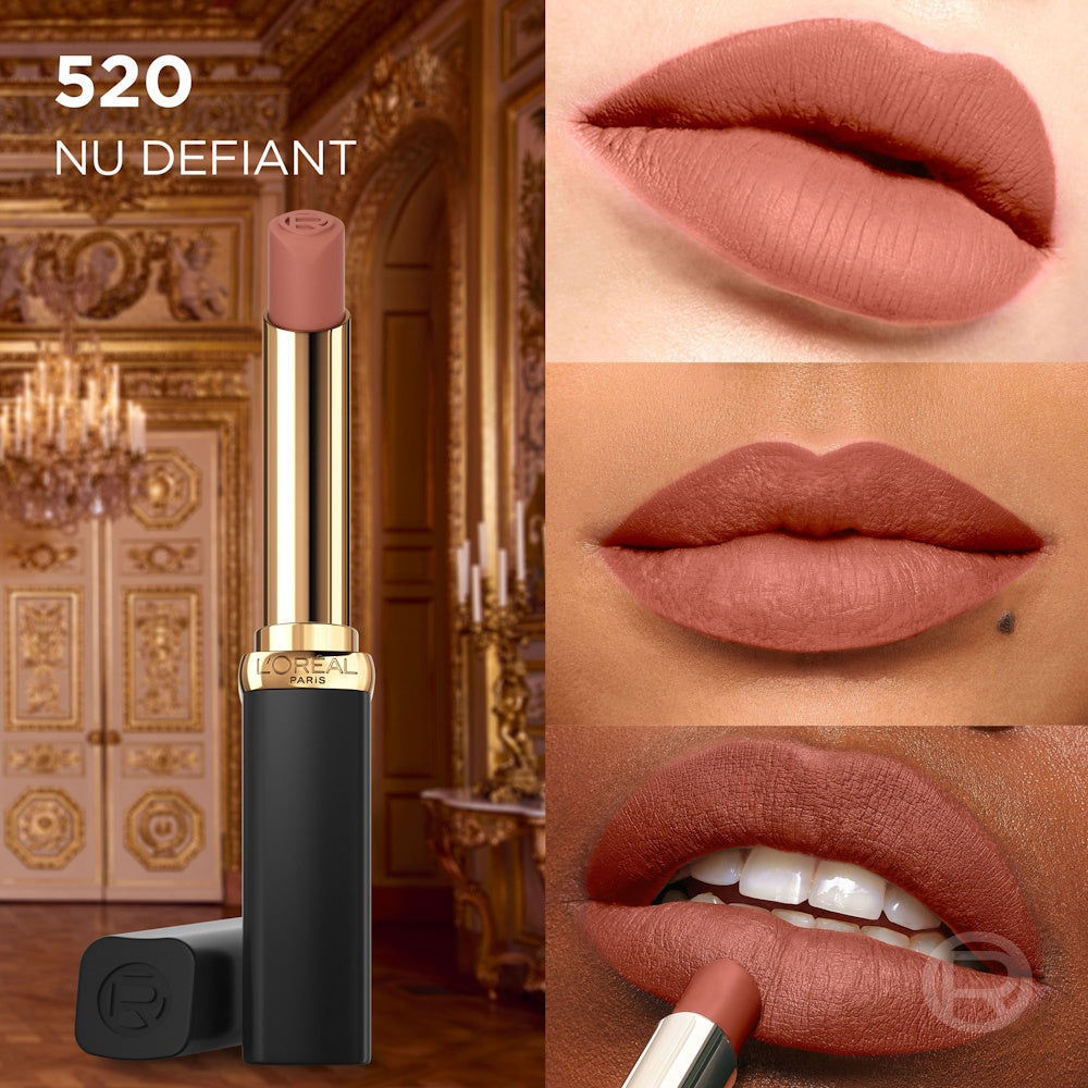 L'Oréal Paris COLOUR RICHE Intense Volume Matte Lipstick - 520 Le Nude Defiant